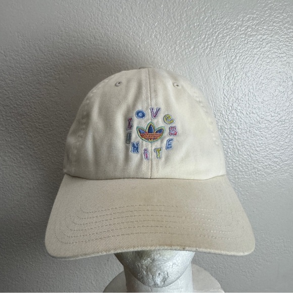 Adidas Love Unites Vintage Hat Y2K OSFM